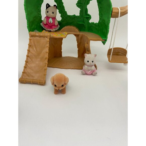 Calico Critters/ Sylvanian Families Baby Treehouse Playground Toy Set - Picture 3 of 5